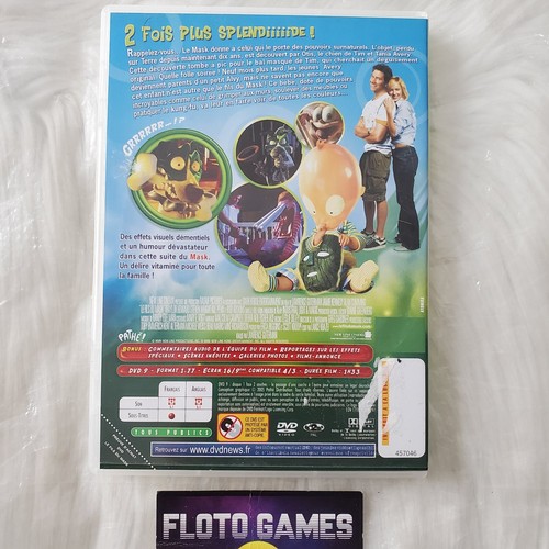 DVD ZONE 2 FR : Le Fils du Mask - Jamie Kennedy - 2005 - Comédie - Floto Games - Imagen 2 de 2