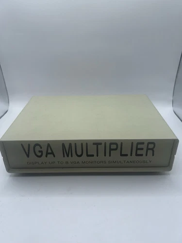 Vintage VGA Video Splitter – 1-In 8-Out VGA Multiplier