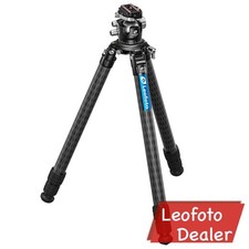 Leofoto Tripod w/100mm Bowl Platform Outdoor Shooting w/ Head- LM-403CX LH-55LR