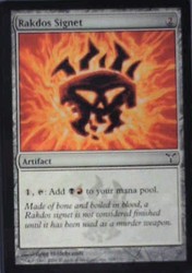 Rakdos Signet (Dissension) 165/180