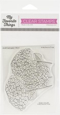 CR CS459 My Favorite Things Clear Stamps - Hydrangeas in Bloom 4 X 5 in.