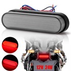1x Motorcycle LED Rear Tail Brake Light Running Lamp Motorbike Universal 12V 24V