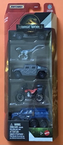 Matchbox Jurassic World Rebirth 2025 Rare 5-Pack mit Mercedes Benz ML320