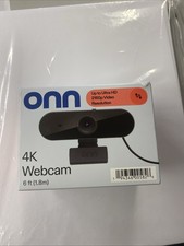 New Onn 6' 4K UHD Webcam 100162478