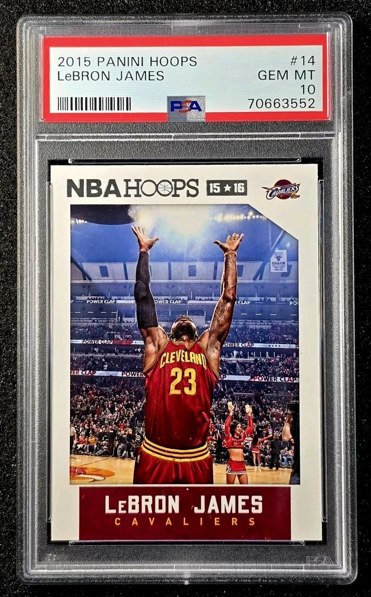 2015-16 Panini NBA Hoops - LeBron James #14 for sale | eBay