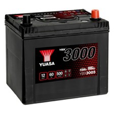 YUASA Car Battery 12V 60Ah 500A T1 Starter SMF Replacement For Toyota Avalon 3.0
