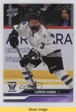2024 Upper Deck PWHL 1st Edition Purple Loren Gabel #30 READ 02q2