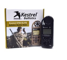 Kestrel 5700 Elite Weather Meter with Applied Ballistics Bluetooth Link Black 