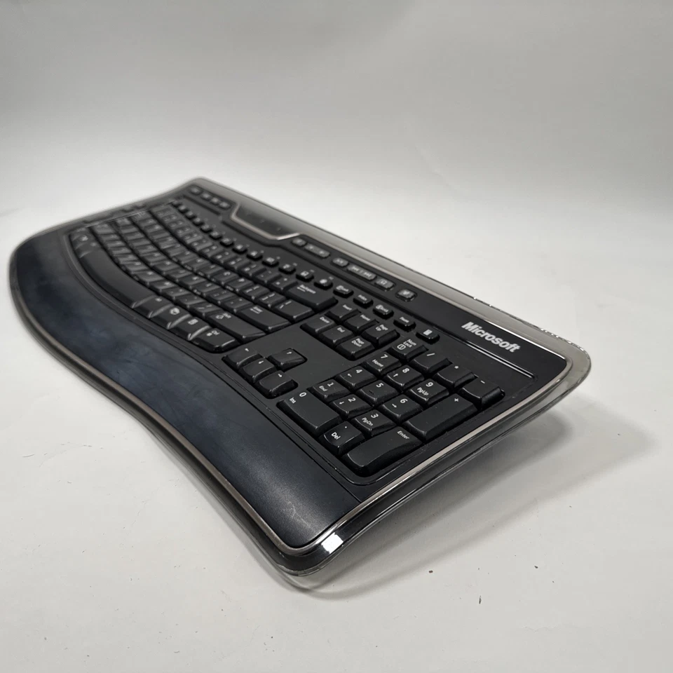 Microsoft 7000 Wireless Laser Keyboard Model 1345 with USB Receiver Tested - Image 3 of 4