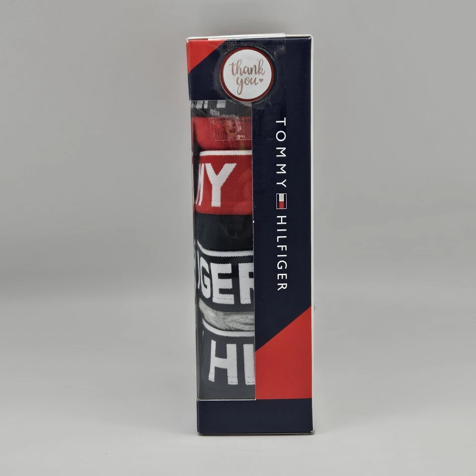 TOMMY HILFIGER Men's S M L Cotton Comfort Stretch 4 Pack Boxer Briefs Assorted - Image 3 of 4