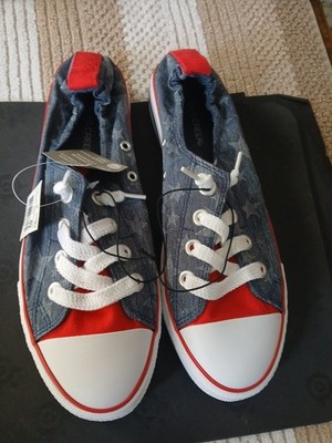 Falls Creek Jasmin Americana Slip On Sneakers Size 9 Women's NWT