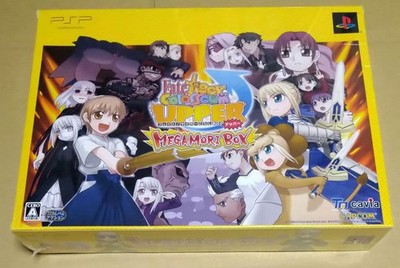 Fate/Tiger Colosseum Upper Megamori Box PSP Limited Capcom Brand New Sealed