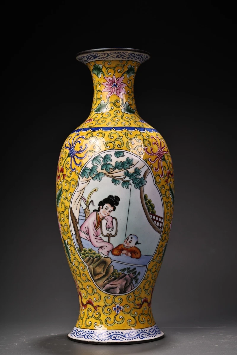 中国风铜制花瓶| eBay