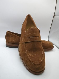 Charles Tyrwhitt Loafers Mens 8 Tan Brown Good Suede Slip On SHB0272CBR Charles Tyrwhitt | Shoes | Charles Tyrwhitt Chocolate Brown  main image 4