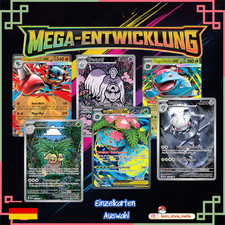 Pokemon Einzelkarten- Mega-Entwicklung - Deutsch