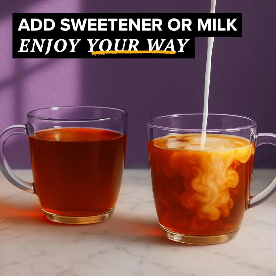 TAZO Organic Earl Grey para Salud y Bienestar, 96 Bolsas de Té Alto en Cafeína Foto 4 de 4