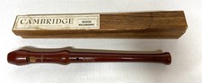 Vintage Cambridge Wood Recorder Made in West Germany in Box w/ Finger Chart