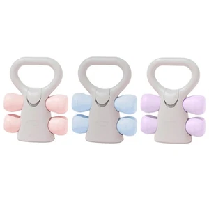 Jeu de sonnettes réglables Dumbbell Detachable Anti Slip Polyvalent