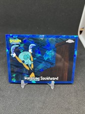 2025 Topps Chrome Sapphire SpongeBob Hopalong Squidward Blue Sapphire