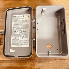 Heavy Duty Intermatic Timer Metal Enclosure ONLY (T101R T104R) *Barely Used