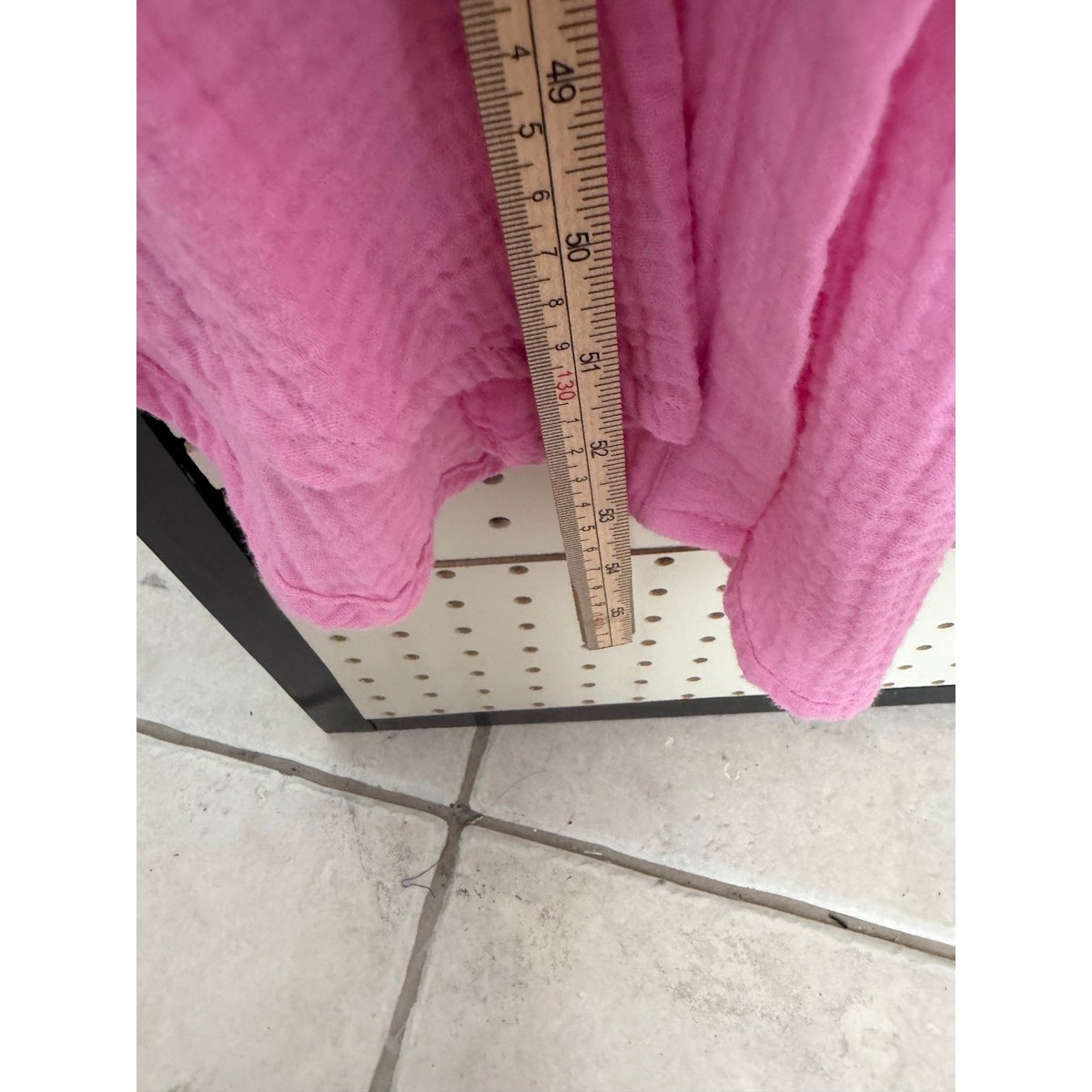 NWT Buddy Love Gauzy Pink Button Front Maxi Dress 100% Cotton S/M View 5
