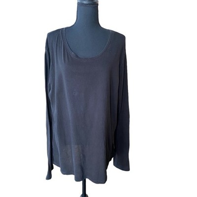 Time and Tru. Black long sleeve T-shirt. Size XXL