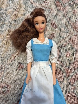 Vintage Disney 1992 Belle Barbie Beauty And The Beast Mattel Doll Blue Dress | eBay Vintage Disney 1992 Belle Barbie Beauty And The Beast Mattel Doll Blue Dress | eBay