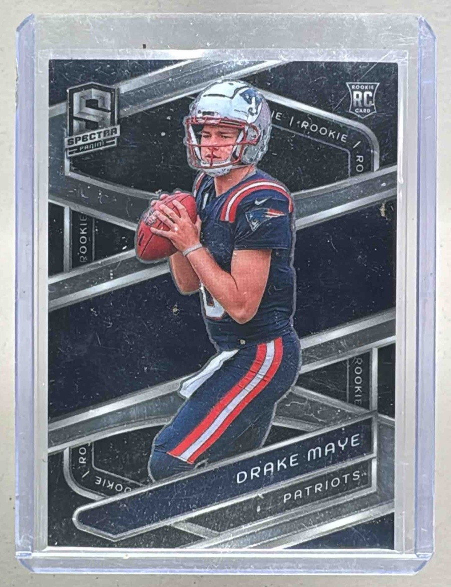 Drake Maye 2024 Panini Spectra #113 Rookies Rookie RC
