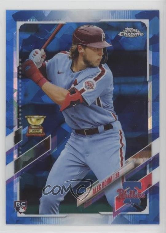 2021 Topps Chrome Sapphire Edition Alec Bohm #277 0l1s