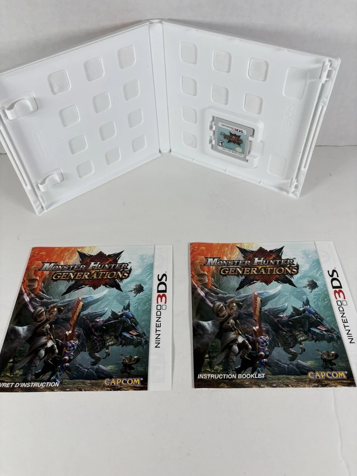 Monster Hunter Generations (Nintendo 3DS) Complete/W Manual - TESTED  - Image 2 of 3