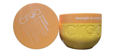 Ciroa Body Butter (15.8oz x 2)  - Mango & Coconut protect & hydrate