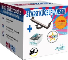 GDW AHK für Toyota Land Cruiser J10 98-07 starr Kugelflansch + 13-pol ES ABE