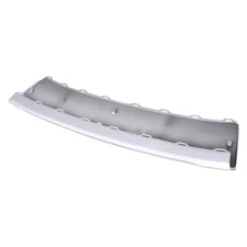 Replacement Gray/Silver Painted Polypropylene Front Lower Bumper Cover Molding