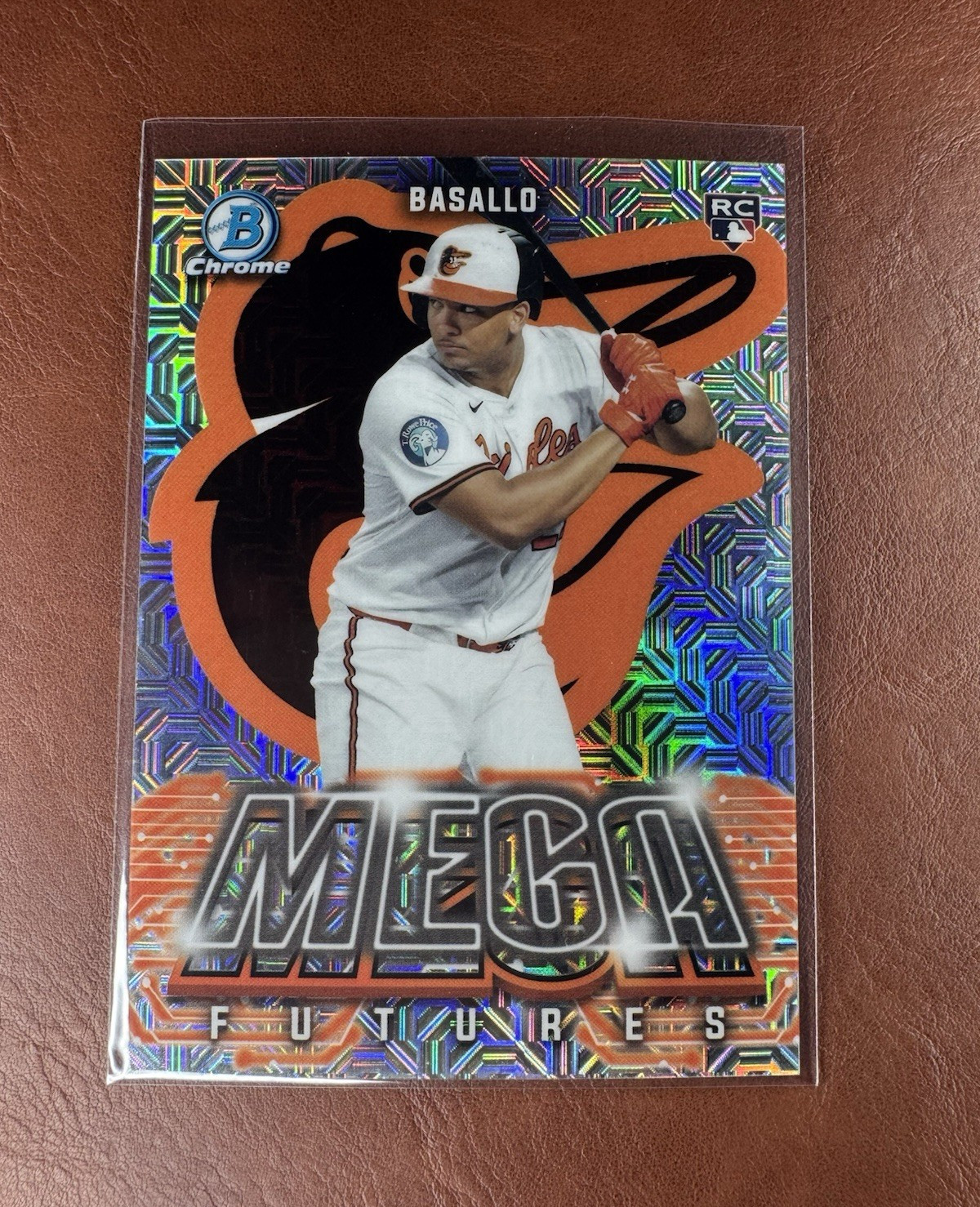 Topps Bowman Chrome Mega Futures Samuel Basallo Rookie MF-15 Orioles 2026