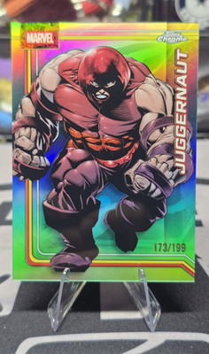 Topps 2026 Topps Chrome Marvel Juggernaut #062 Serial Numbered 173/199