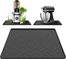 Juicer Machines Mat,17.7''X15''Cold Press Juicer Silicone Mat,Waterproof & Non-S