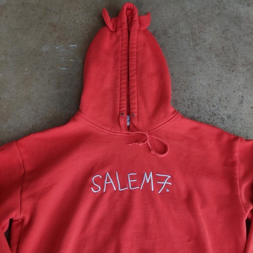 Salem7 Hoodie Embroidered Logo Sweatshirt Size Small - Picture 2 of 6