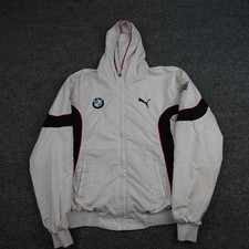 Bmw Puma Jacket Mens White Racing Hooded Full Zip Reversible Castrol Edge Bmw Puma Jacket Mens White Racing Hooded Full Zip Reversible Castrol Edge