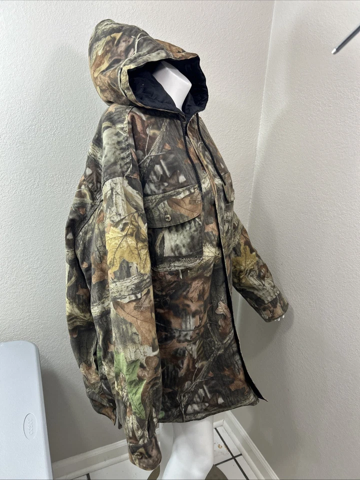 Duxbak Advantage Timber Camo Hunting Insulated Button Jacket Men’s US 2XL (50-52 - Image 3 of 4