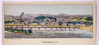 1860s CIVIL WAR ILLUSTRATED LETTER SHEET / STATIONERY HARRISBURG PENNSYLVANIA