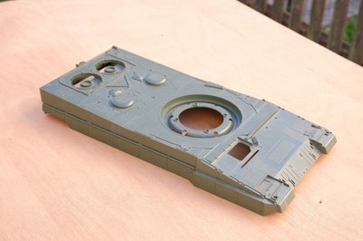 Original Tamiya gewichtete Oberwanne (Bleieinlagen) für Leopard 2 A6 (300056020)