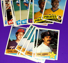 1985 TOPPS BASEBALL TRADING CARDS YOU PICK 568-725 50% OFF 2+ FREE SHIPPING