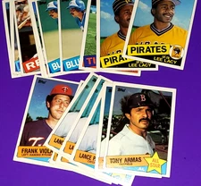 1985 TOPPS BASEBALL TRADING CARDS YOU PICK 568-725 50% OFF 2+ FREE SHIPPING