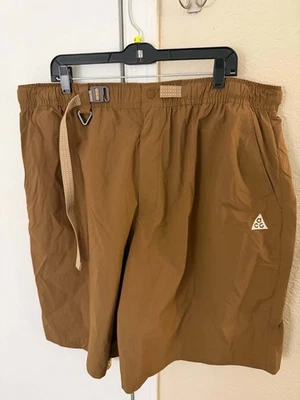 Nike ACG Orb Weaver Shorts Men's XXL Oversized Brown Outdoor Hiking HJ2887-235 - Image 1 of 4