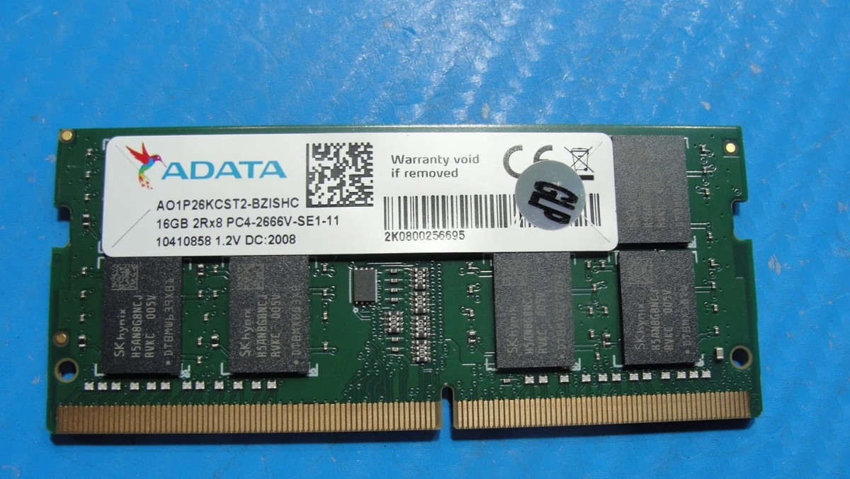 ADATA DDR4 SDRAM 16 GB Total Capacity Memory (RAM) for sale | eBay