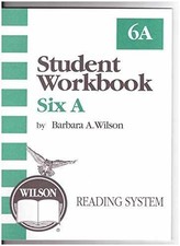 Student Workbook 6A (Wilson Reading - Paperba...