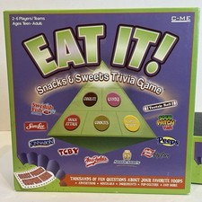 Eat It! Snacks and Sweets Trivia Board Game 2004 Made in USA