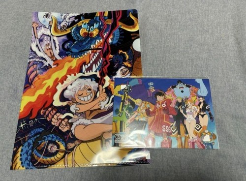 One Piece Kura Sushi Collaboration Clear File Postcard Set Japan | eBay