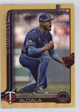 2025 Topps Series 1 Gold Rainbow 3/50 Jorge Alcala #336 0lm4