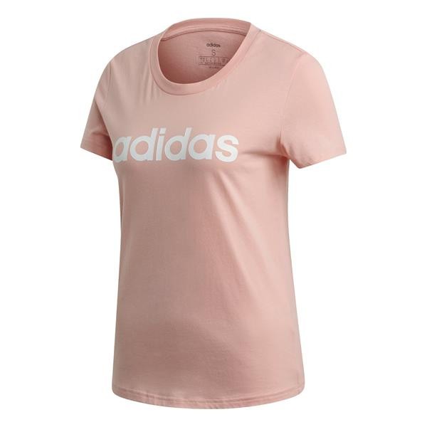 Футболка adidas Core Damenkleidung FM6423 W E LIN SLIM T Rosa